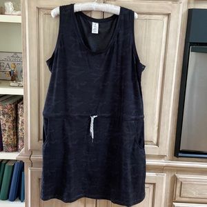 Favorite Soft Dress sz XXL black camouflage nwt